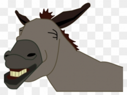 Jackass Clipart Mule Head - Clipart Donkey - Png Download ...
