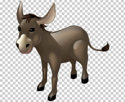 Mule Horse Donkey PNG, Clipart, Bull, Cartoon, Cattle Like ...
