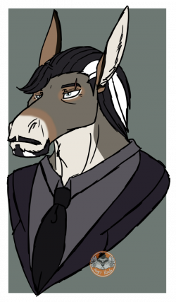 Donkey in a Suit by Angry_Koala -- Fur Affinity [dot] net