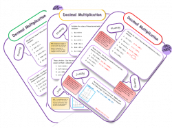 Multiplying Decimals - Differentiated Mastery Worksheets by ...