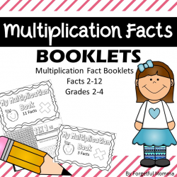 Multiplication Booklets for Math Practice - Forgetful Momma