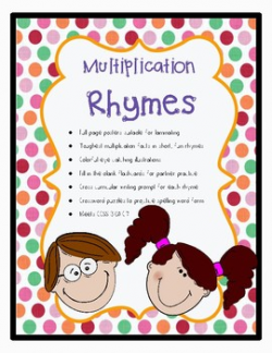 Multiplication Rhymes: 15 Toughest Facts to Memorize