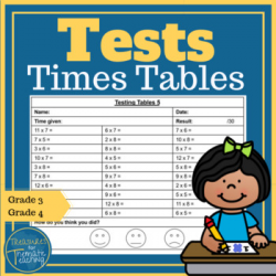 Times Tables Testing Multiplication and Division