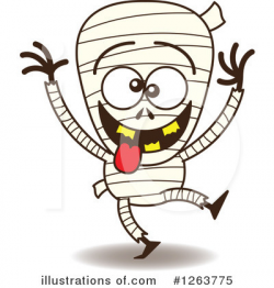 Mummy Clipart #1263775 - Illustration by Zooco