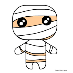 Cute mummy clipart | Fall-Halloween part 5 | Halloween ...