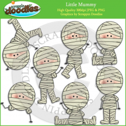 Little Mummy Clip Art