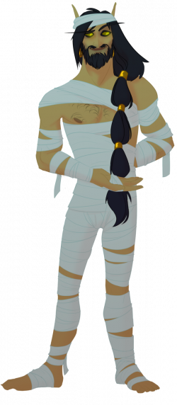 Siavash in Mummy Costume by MadAlleyCat on DeviantArt