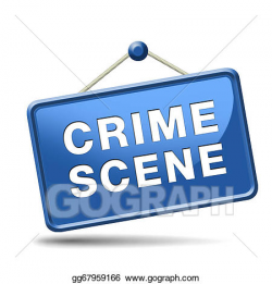 Stock Illustrations - Crime scene. Stock Clipart gg67959166 ...