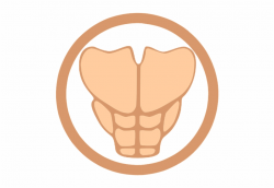 Muscle Clipart Gym - Silhouette Six Pack - muscle emoji png ...