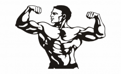 How To Grow Your Muscles And Get - Body Building Clipart Png ...