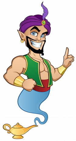 Genie PNG Clipart Image | Gallery Yopriceville - High-Quality ...