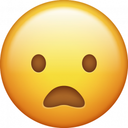 Download Frowning Emoji IconIphone Emoji Icon in JPG and AI | Emoji ...