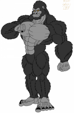 COM] Gorilla Character — Weasyl