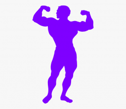 Bodybuilder, Muscles, Male, Man, Power - Clip Art Muscle Man ...