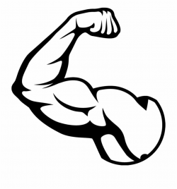 Muscle Arm Png Picture - Muscles Clipart Black And White ...