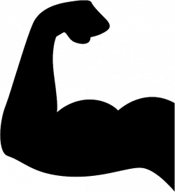 Pin by Hopeless on Clipart | Muscle, Silhouette clip art ...