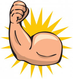 Clipart - Strong arm