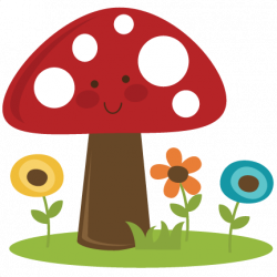 Cute Mushroom Clipart
