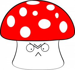Angry Mushroom 3 Clip Art at Clker.com - vector clip art online ...