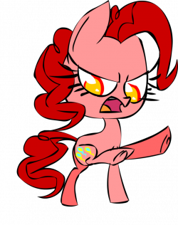 Angry Pinkie Pie by MushroomCookieBear on DeviantArt