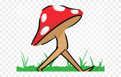 Mushroom Clipart Animation - Gif - Png Download (#1423414 ...