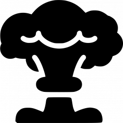 Mushroom Cloud Svg Png Icon Free Download (#535009) - OnlineWebFonts.COM