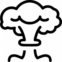 Mushroom Cloud Svg Png Icon Free Download (#534969) - OnlineWebFonts.COM