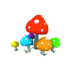 Mushroom Fungus Color - Plenty of colorful small clip to pull the ...