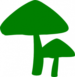 Green Mushrooms Clip Art at Clker.com - vector clip art online ...