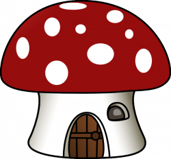 Mushroom House Clip Art at Clker.com - vector clip art online ...