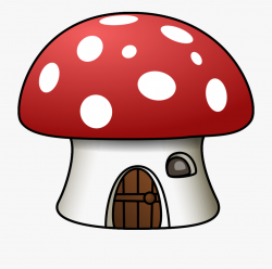 Mario Mushroom Clipart - Mushroom House Clipart #2413036 ...