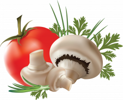 Mushroom with Tomato PNG Image - PurePNG | Free transparent CC0 PNG ...
