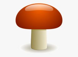 Orange Mushroom Clip Art At Clker - Orange Mushroom Clipart ...