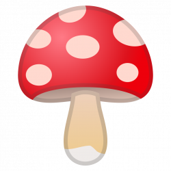 Mushroom Icon | Noto Emoji Food Drink Iconset | Google
