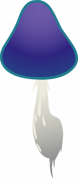 Clipart - Ilmenskie Purple Mushroom 2