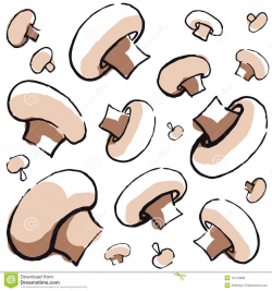 Sliced mushroom clipart 2 » Clipart Station