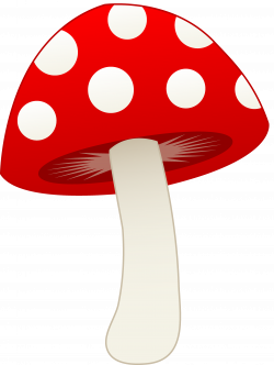 Mushroom Clipart White Spot Free collection | Download and share ...