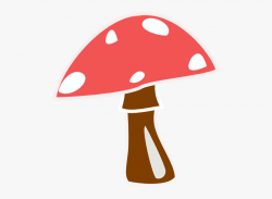 Red Top Mushroom No Letter Svg Clip Arts 564 X 595 ...