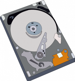 Hard disk drive clipart - Clipground
