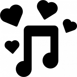 Romantic Music Svg Png Icon Free Download (#41568) - OnlineWebFonts.COM