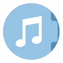 Folder Music Icon | The Circle Iconset | xenatt