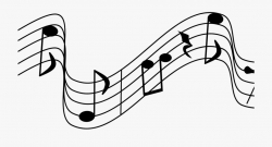 Music Staff Clip Art - Musical Notes Clipart Transparent ...
