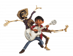 Miguel and Hector Playing Music transparent PNG - StickPNG