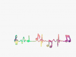 Music Notes Colorful Png - Cute Music Notes Png, Cliparts ...