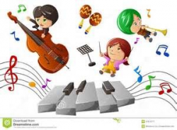 Kids Playing Musical Instruments Clip Art | Musical ...
