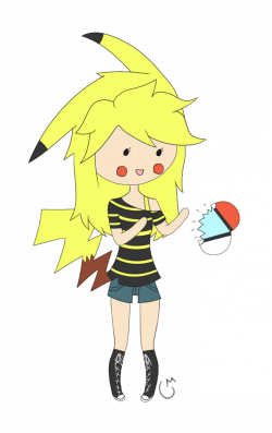 Pikachu Ginjinka by curled-mustache on DeviantArt