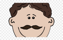 Man With Mustache Clipart - Png Download (#3063945) - PinClipart