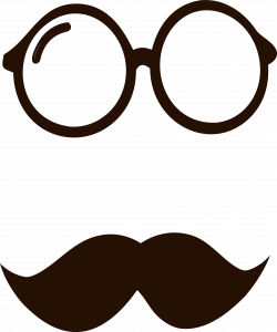 HD Movember Glasses And Mustache Png Clipart Image ...