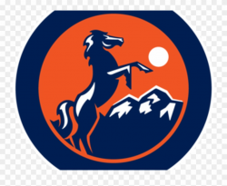 Mustang Clipart Ghs - Denver Broncos - Png Download ...