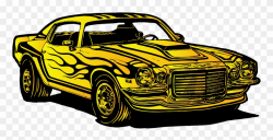 Mustang Clipart Yellow Mustang - Png Download (#2367248 ...